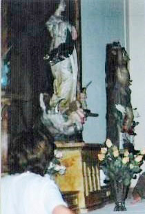 Altar de la Inmaculada en la iglesia de San Martín Obispo, en Masegoso