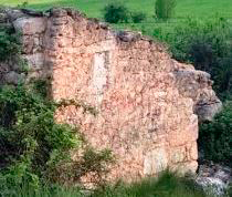 Ruinas del antiguo molino de Masegoso, del siglo XVI