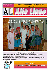 Revista Alto Llano, segunda etapa, n.º 22
